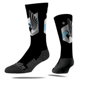 Minnesota United FC Premium Full Sub Chrome 2-Pair Size M/L NWT Loons